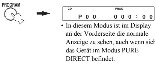 YAMAHA CDS700 - Drucken Sie PROGRAM. - 1