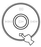 YAMAHA CD-S700 - Para cancelar la reproduccion aleatoria - 1