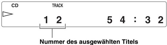 YAMAHA CD-S700 - Wahlen Sie mit den Zahlentasten den gewündschen Titel aus. - 3