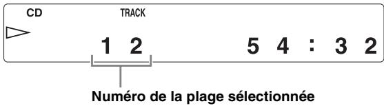 YAMAHA CD-S700 - Sélectionnez une plage de votre choix à l'aide des touches numériques. - 4