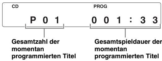 YAMAHA CD-S700 - Programmieren Sie einen gewünschten Titel, indem Sie die entsprechende Zahlentaste und ENTER drucken. - 3