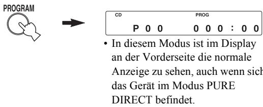 YAMAHA CD-S700 - Drucken Sie PROGRAM. - 1