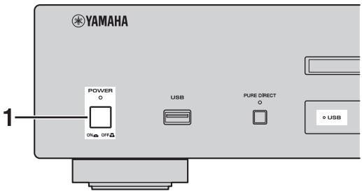 YAMAHA CD-S700 - FUNZIONAMENTO DI BASE - 1