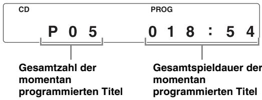 YAMAHA CD-S700 - Löschen eines programmierten Titels - 2