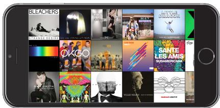 APPLE 6 - Album Wall - 1