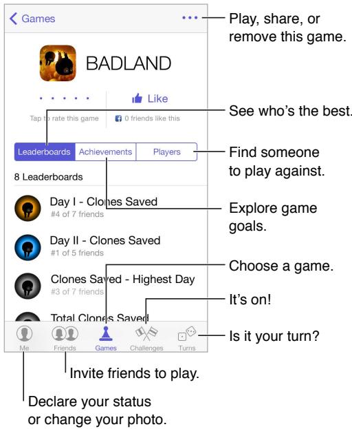 APPLE 6 - Game Center at a glance - 1