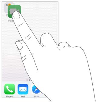 APPLE 6 - Organize with folders - 1