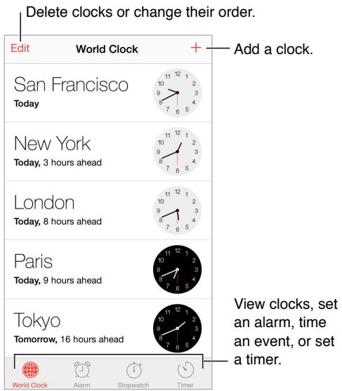 APPLE 6 - Clock at a glance - 1