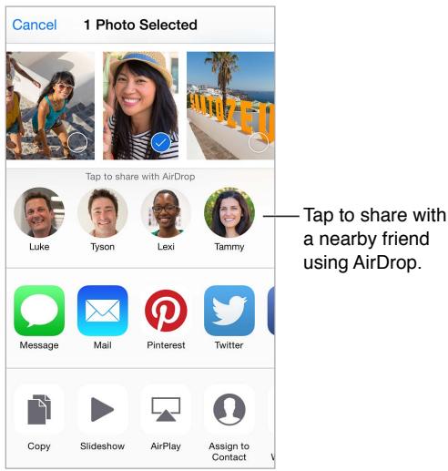 APPLE 6 - AirDrop - 1