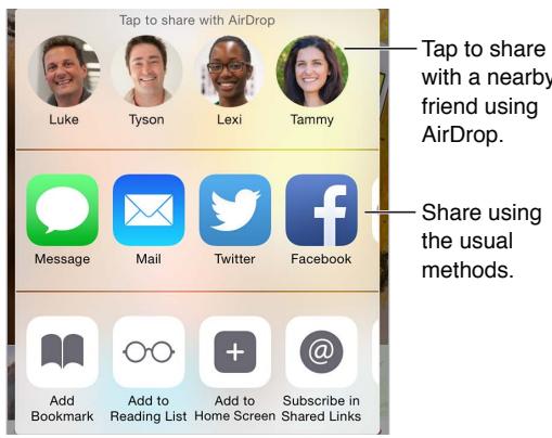 APPLE 6 - Shared links and subscriptions - 2