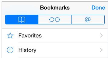 APPLE 6 - Keep bookmarks - 1