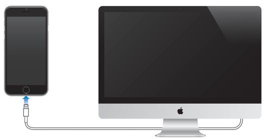 APPLE 6 - Connect iPhone to your computer - 1