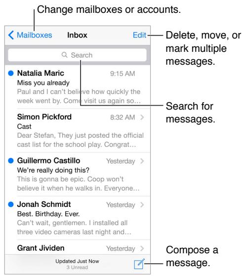 APPLE 6 - Write messages - 1