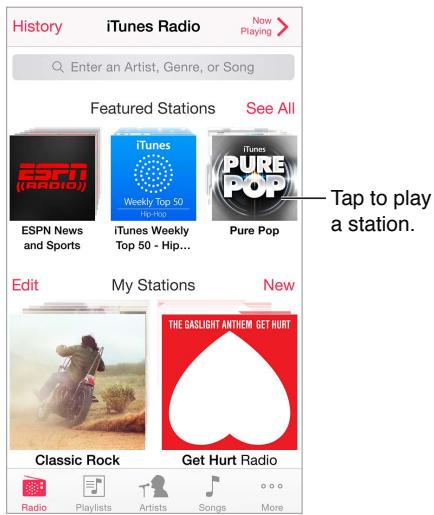 APPLE 6 - iTunes Radio - 1