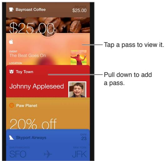 APPLE 6 - Passbook at a glance - 1