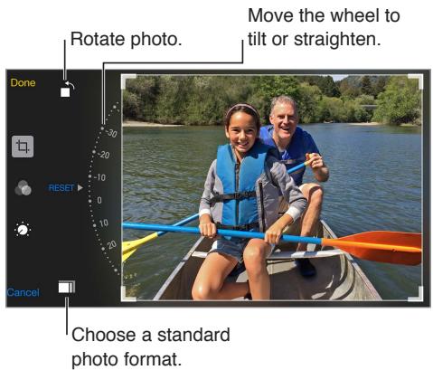 APPLE 6 - Edit photos and trim videos - 1