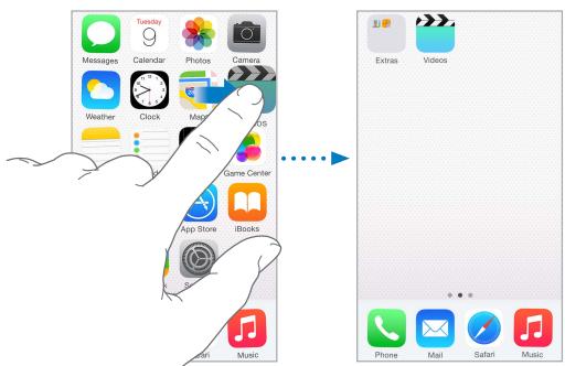 APPLE 6 - Arrange your apps - 1