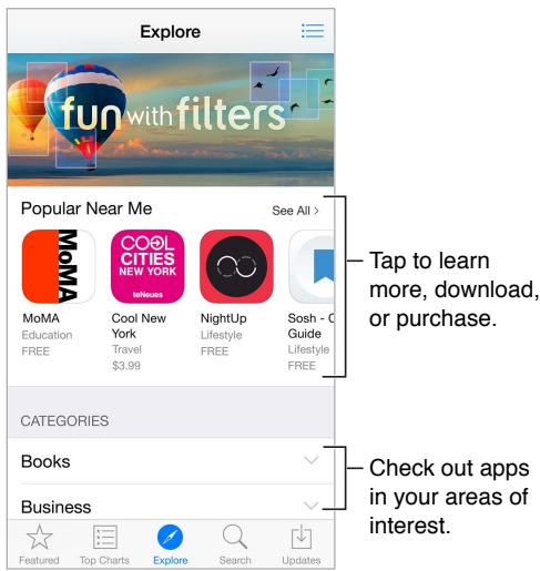 APPLE 6 - Find apps - 1
