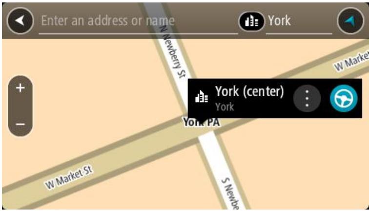 TOMTOM RIDER 400 PREMIUM - Planning a route to an address using search - 12