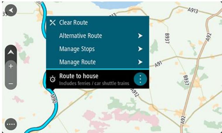 TOMTOM RIDER 400 PREMIUM - Saving a route - 1
