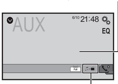 PIONEER AVH-270BT - AUX source - 2