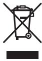 PIONEER VSX 831 - Information à destination des utilisateurs sur la collecte et l'élimination des équipements et batteries usagées - 1