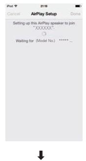 PIONEER VSX 831 - C: réglage de ce récepteur à l'aide d'un appareil ios (ios version 7.1 ou ultérieure) - 5
