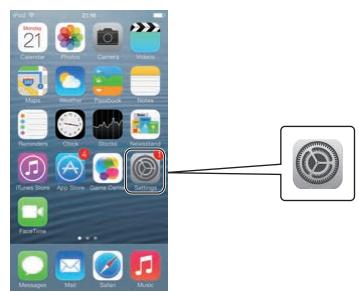 PIONEER VSX 831 - C: réglage de ce récepteur à l'aide d'un appareil ios (ios version 7.1 ou ultérieure) - 1