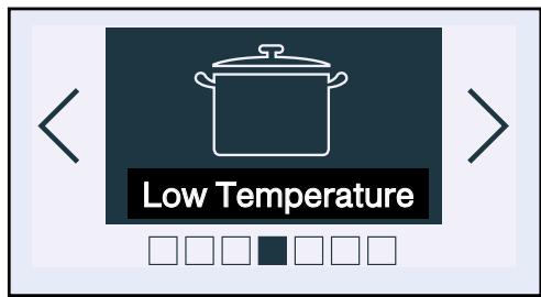 DE DIETRICH DOP1170GX - - "LOW TEMPERATURE" FUNCTION - 1