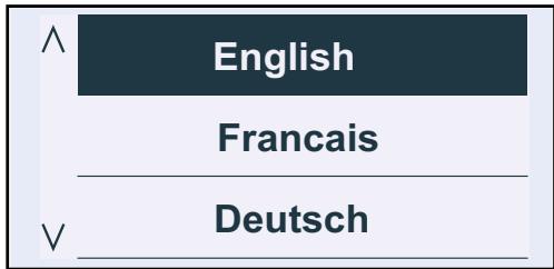 DE DIETRICH DOP1170GX - - Setting the language: - 2