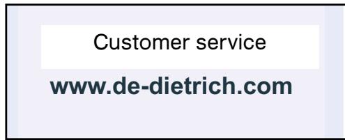 DE DIETRICH DOP1170GX - De Dietrich services - 2