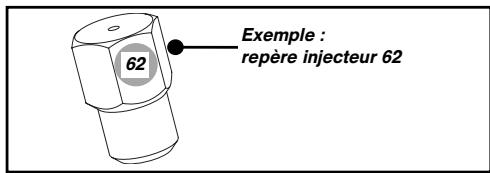 DE DIETRICH DTE1111X - Repérage des injecteurs - 1