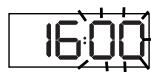 DE DIETRICH DED DOP1140X - > Setting the clock (minutes) - 1