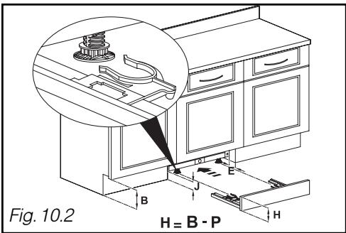 DE DIETRICH DED DOP1140X - - REFITTING THE PLINTH - 2