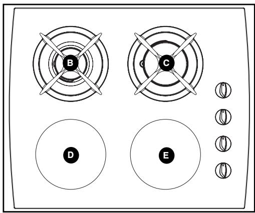 SAUTER SPI4664B - Description de votre DESSUS - 3