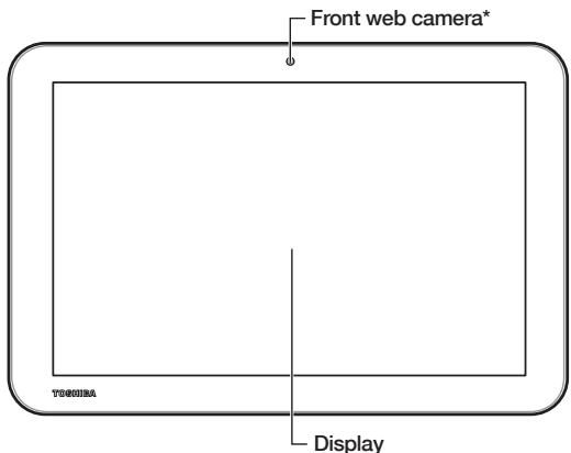 TOSHIBA ENCORE 2 WT10-A-102 (PDW0BE-006029FR) - Front - 1