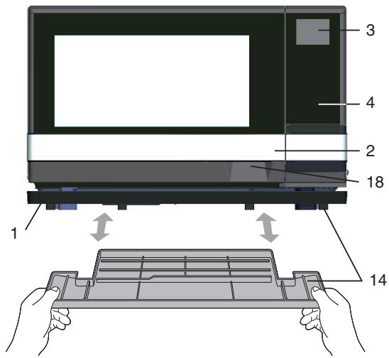 SHARP AX 1100R - NAKRES TROUBY - 1