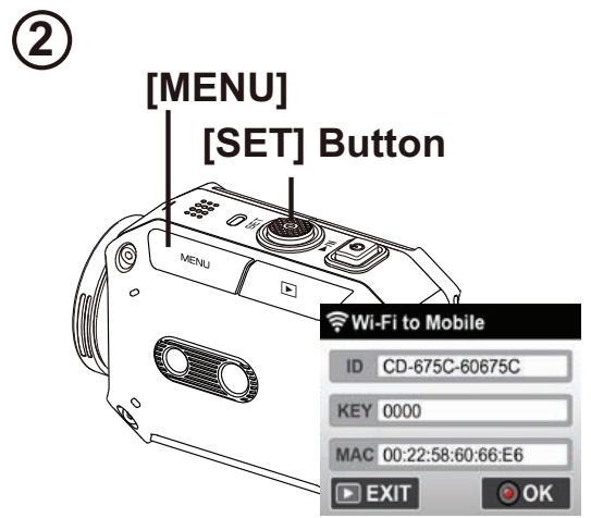 JVC ADIXXION GC-XA1 - ④ Mobile: Launch WiVideo APP - 2