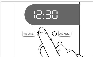 ROWENTA GOURMET PRO 38L - Mise à l'heure de l'horloge - 3