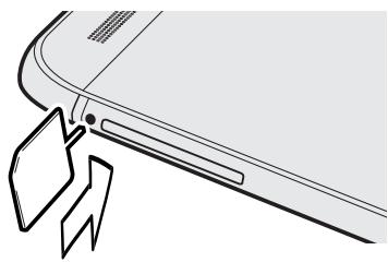HTC ONE M8 - Removing the nano SIM card - 2