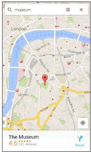 HTC ONE M8 - Searching for a location - 1