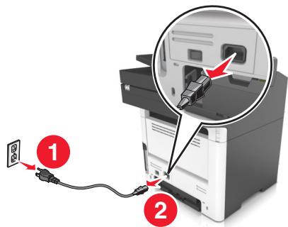 LEXMARK MX410DE - Installation des tiroirs en option - 5