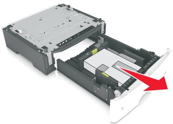 LEXMARK MX410DE - Installation des tiroirs en option - 6