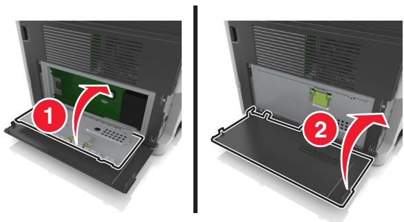 LEXMARK MX410DE - Accès à la carte contrôleur - 5