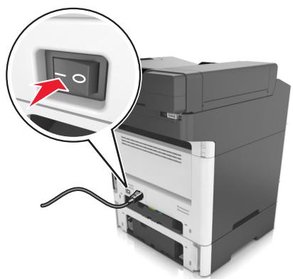 LEXMARK MX410DE - Installation des tiroirs en option - 9