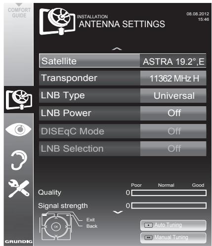 GRUNDIG 32VLE5520BG - Advanced installation - 1