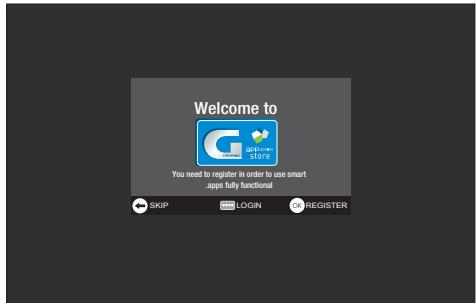 GRUNDIG 39VLE931BH - Navigation and text input during registration - 1
