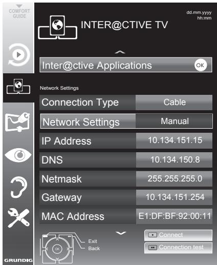 GRUNDIG 39VLE931BH - Manual connection - 1