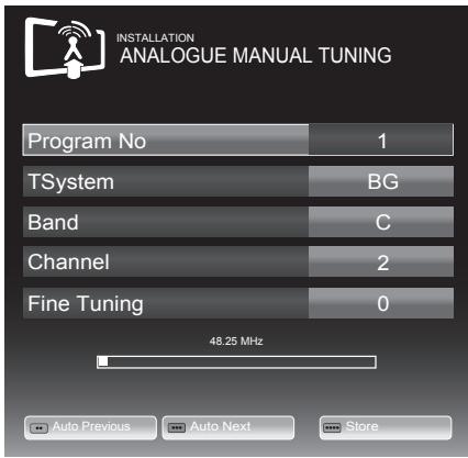GRUNDIG 39VLE931BH - Tuning the television channels by entering the channel numbers - 1