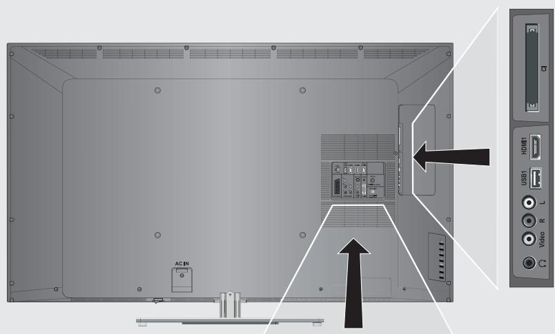 GRUNDIG 42VLE9481SL - Connection options - 1